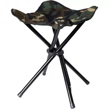 Stealth Gear banco dobrável 4 pernas verde azeitona