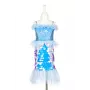 Souza! Vestido de Sereia Lorelie para Menina 5-7 Anos Azul