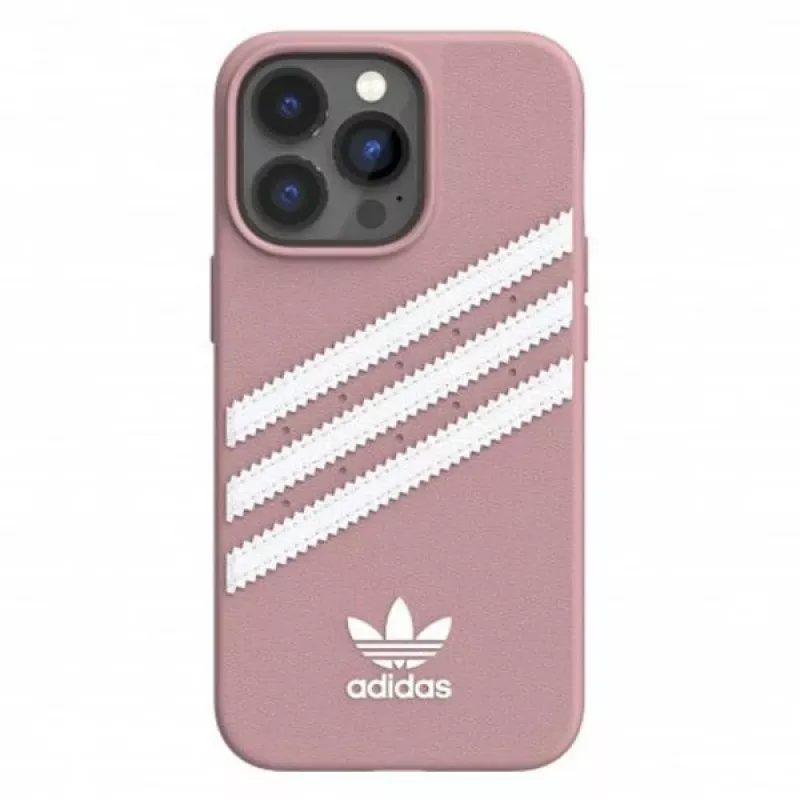 Adidas Originals Capa Moldada PU para iPhone 13 Pro / 13 6,1 polegadas Rosa