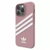 Adidas Originals Capa Moldada PU para iPhone 13 Pro / 13 6,1 polegadas Rosa