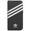 Adidas Originals OR Capa Tipo Livro PU para iPhone 14 Pro Preto/Branco