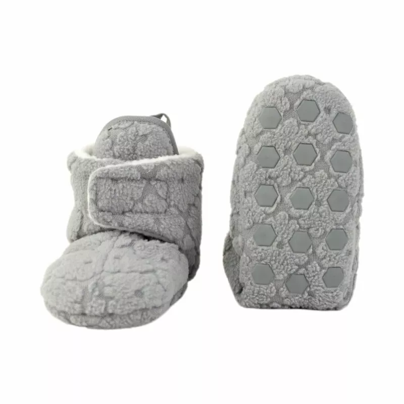 Lodger Botinhas de Bebé Polar Drizzle com Sola Antiderrapante Cinzento 6-12 Meses