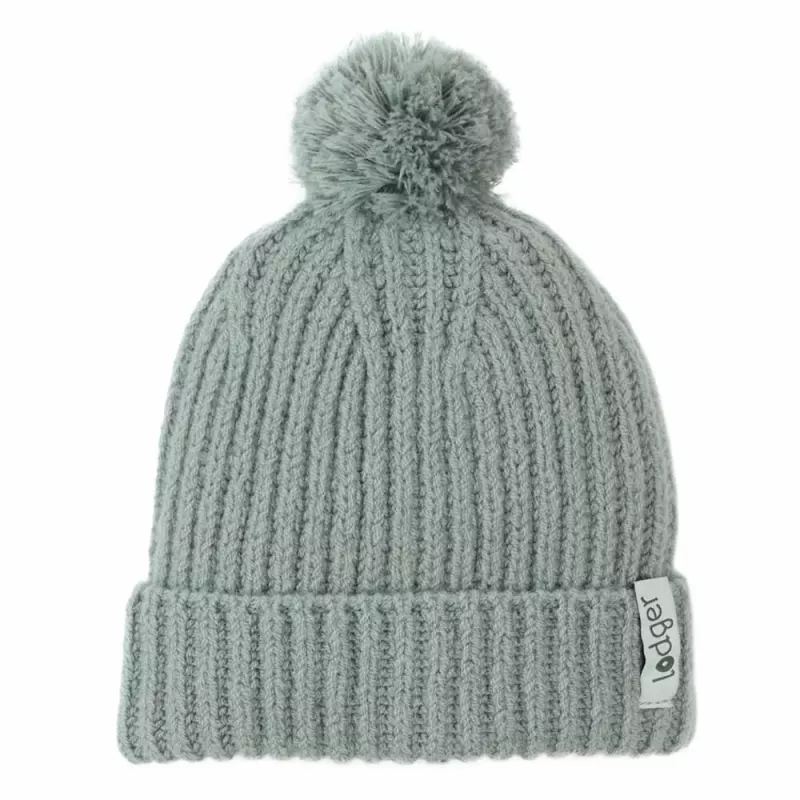 Lodger gorro de lã merino 100% Mint Silk 6-12 meses