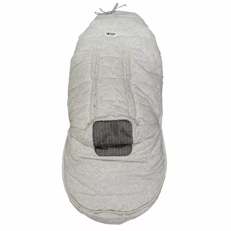 Lodger saco de dormir impermeável de inverno para carrinho Bunker Drizzle cinzento Taslon