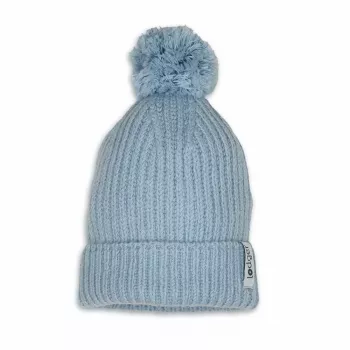 Lodger gorro de bebé de lã merino 100% Blue Fogg 6-12 meses