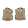 Lodger botinhas de bebé Teddy Fleece bege 3-6 meses