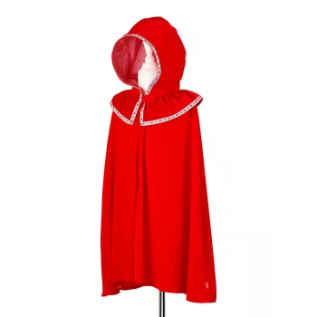 Souza! Capa do Capuchinho Vermelho 4-8 Anos Vermelho