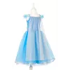 Souza! Vestido de Rainha da Neve com Capa 5-7 Anos