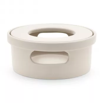 Aquecedor de chá Bredemeijer Tea Warmer Skagen grés branco 140x140mm 147051