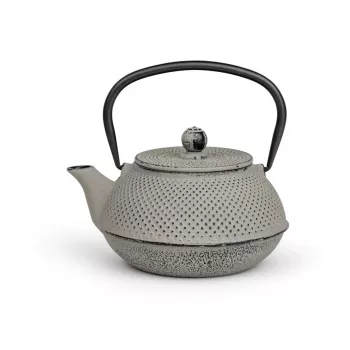 Bule de chá Bredemeijer Teekanne Jang 0,8L ferro fundido cinzento com filtro de chá em aço inoxidável 153022