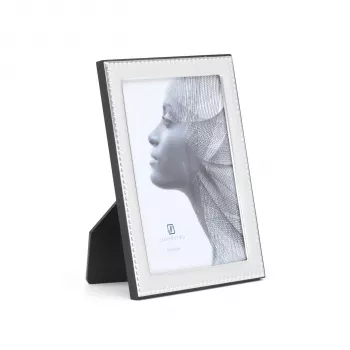 Moldura de retrato em metal Zilverstad Premium Venice 10x15 prateada 7306031