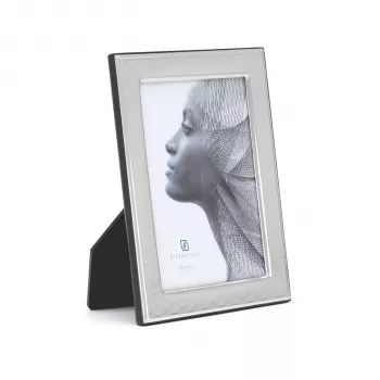 Moldura de retrato em metal Zilverstad Premium Palermo 10x15 prateada