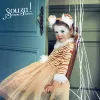 Souza! Vestido de Fantasia Thara Tigress + Banda de Cabeça para Menina 3-4 Anos