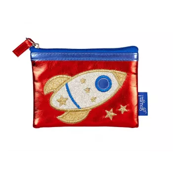 Souza! Carteira Rocket Vermelho