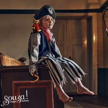 Souza! Fantasia de Pirata Duncan 5-7 Anos