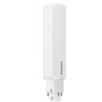 Signify Philips CorePro LED PLC 6.5W G24d-2 3000K Branco Quente Fosco Lâmpada LED