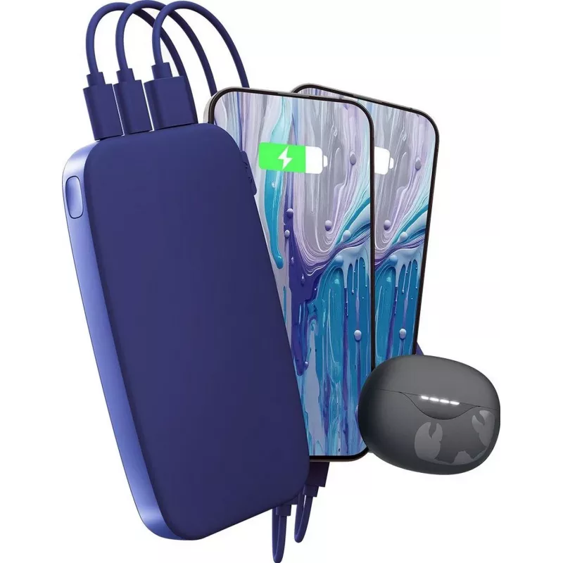 FRESH'N'REBEL Power Bank 18000 mAh USB-C PD 20W True Blue