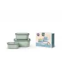 Conjunto de tigelas multiusos Mepal Cirqula 3 peças, Nordic Sage