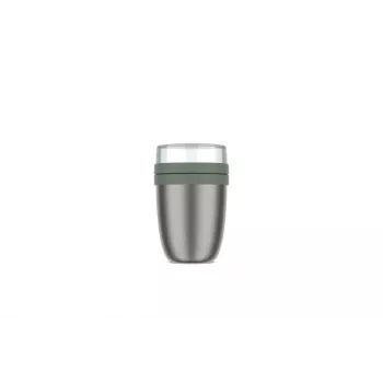Marmita térmica Mepal Lunchpot Ellipse recipiente isotérmico para alimentos Nordic Sage 0,5 L