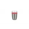 Marmita térmica Mepal Lunchpot Ellipse aço inoxidável Vivid Mauve 500+200ml