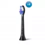 Philips Sonicare S2 Sensitive HX6058 cabeças de escova extra pack de 8 preto