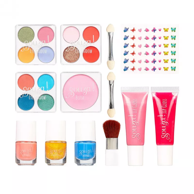 Souza! conjunto de cosmética infantil Beauty Luxe 13 peças
