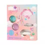 Souza! tatuagens temporárias com glitter de unicórnio 12 unid.