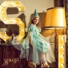 Souza! Chapéu de fada Victoria azul 4-10 anos