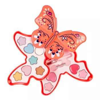 Souza Conjunto de maquilhagem de borboleta para crianças 13 peças