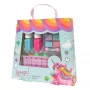 Souza! Conjunto de maquilhagem e decoração de unhas para crianças 4 peças unicórnio