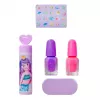 Souza! Conjunto de maquilhagem e decoração de unhas de sereia para crianças 5 peças
