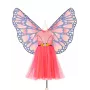 Souza! Vestido e asas de fantasia de borboleta Papillon 8-10 anos