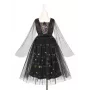 SOUZA! Vestido de fantasia de bruxa Agatha com luzes LED para meninas 5-7 anos