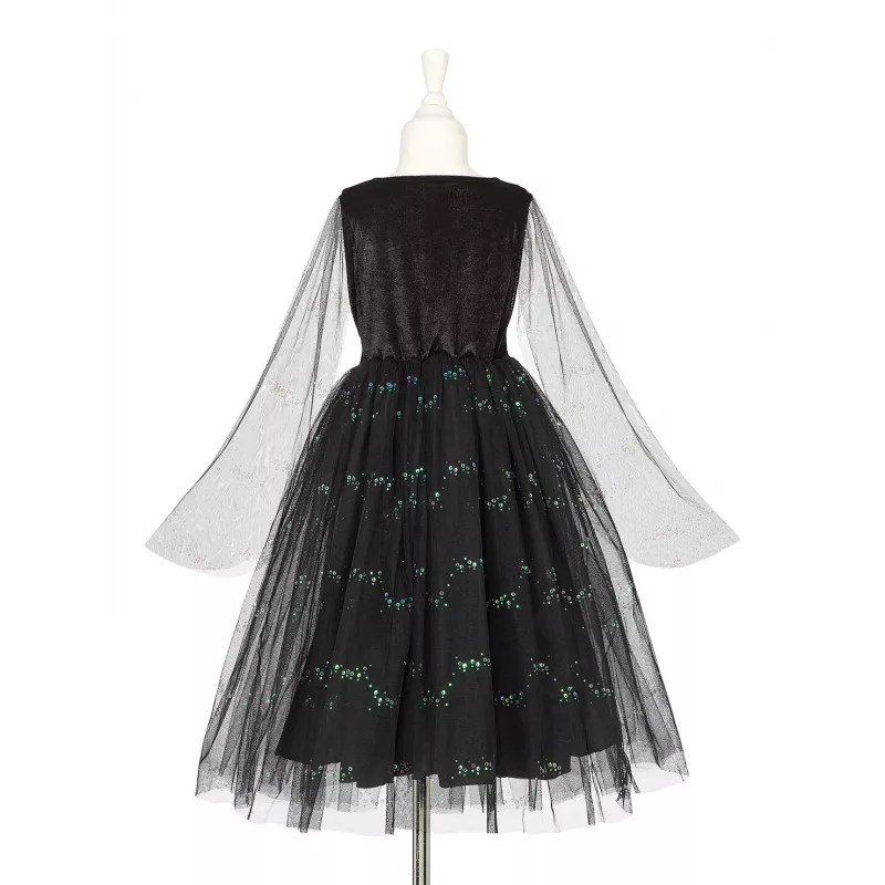 SOUZA! Vestido de fantasia de bruxa Agatha com luzes LED para meninas 5-7 anos