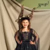 SOUZA! Vestido de fantasia de bruxa Agatha com luzes LED para meninas 5-7 anos