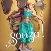 Souza! Fantasia de princesa árabe Amira 3-4 anos