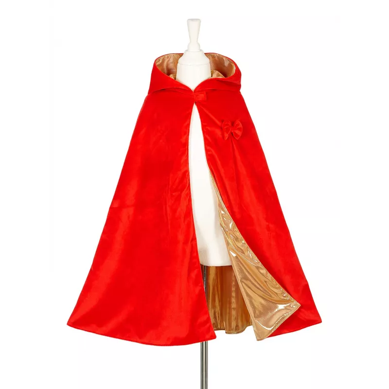 Souza! Fantasia de capa reversível de Capuchinho Vermelho 4-7 anos