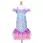 Souza! Vestido de fantasia de sereia Naiara para menina 5-7 anos