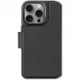 Decoded carteira amovível em pele para iPhone 16 Pro - preto