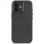Decoded capa traseira em pele para Apple iPhone 17 preto