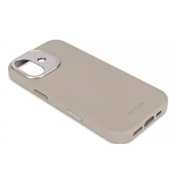 Decoded capa traseira em pele para Apple iPhone 17 com MagSafe - Solid Clay