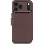 Carteira amovível de pele Decoded para iPhone 17 Pro com MagSafe - Chocolate Brown