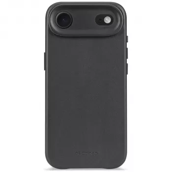 Capa traseira em pele Decoded iPhone 17 Air Black
