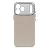 Capa traseira de pele Decoded para iPhone 17 Pro Max compatível com MagSafe Solid Clay