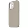 Capa traseira de silicone AntiMicrobial Decoded para iPhone 17 compatível com MagSafe Soft Taupe