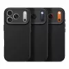 Capa traseira em silicone antimicrobiano Decoded para iPhone 17 Pro com MagSafe (Phantom Black)