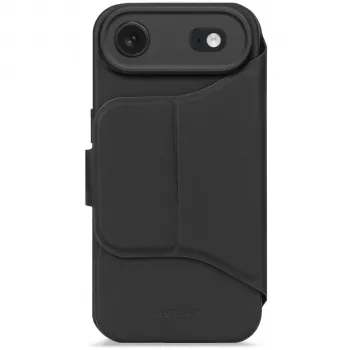 Decoded Silicone Detachable Wallet para iPhone 17 Air Phantom Black