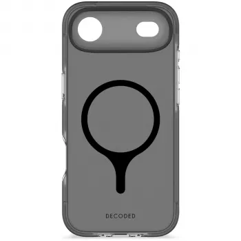 Capa traseira transparente DropTec Decoded para Apple iPhone 17 Air - preto