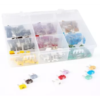 Conjunto de fusíveis de lâmina mini WKK 135 peças