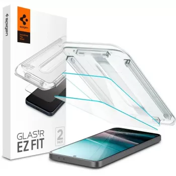 Spigen Glas.tR EZ Fit Película de Vidro Temperado Pack de 2 para Samsung Galaxy A36 5G Transparente